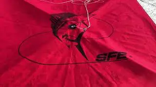 Setting up a Kite for Fishing