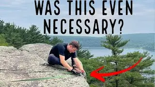 A Day At Monolith Ridge: Bouldering and Rope Climbing at Devil's Lake