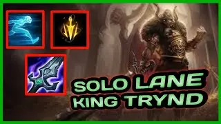 WILD RIFT TRYNDAMERE GAMEPLAY S11 RANKED SOLO LANE KING TRYND