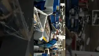 100 tons HG felt carpet die cutting machine 1