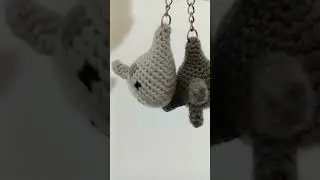 ميدالية سمكة القرش.. #laura  ..#crochet ..#amigurumi
