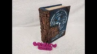 Tutorial Completo Caja Libro Mixed Media Bellaluna Crafts
