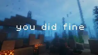 don't fight it anymore, go rest... || Minecraft Music & Underwater Ambience ||