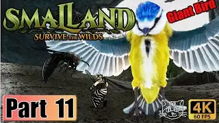 Black Hornet pet and the Blue Tit monster | Smalland - Gameplay | 4K 60FPS | Part 11 (FULLGAME PC)