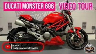 2014 Ducati Monster 696 - Used Bike Video Tour #ducati #monster696 #ducatimonster #ducatimonster696