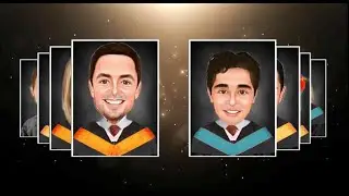 Virtual Graduation Procession using Powerpoint and Filmora Tutorial