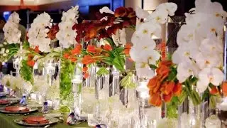 Hawaiian Wedding Centerpieces