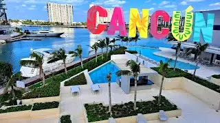 PUERTO CANCUN LUXURY AIRBNB 1 Bedroom Marina Condos Mexico Full Walkthrough Tour