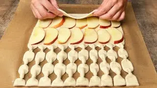 Du hast Bl&auml;tterteig? Mach dieses tolle Rezept, niemand wird glauben, wie einfach es ist!