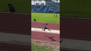 Insane Triple Jump Performance &ndash; Incredible Athletic Feat! #viralshorts #sports #jump