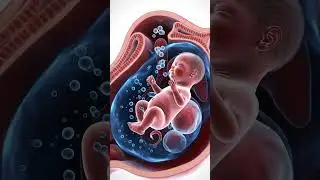 Miracle of Baby Movement | Growth Inside the Womb #pregnancy #babyinwomb #shorts