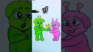 gog the green alien dog meme||#fnaf #art #sgorts