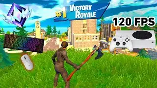 Fortnite Unreal Ranked Reload on Xbox Series S | Keyboard & Mouse Gameplay | 120 FPS