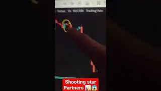 SHOOTING STAR CANDLES PATTERNS || WHAT IS SHOOTING STAR?  SHOOTING STAR CANDLESTICK STUDY| #shorts