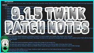 9.1.5 Заметки о твинках | Shadowlands, уровень 20, твинкинг
