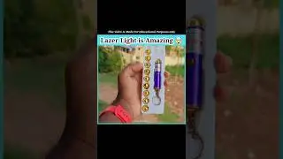 Laser Light से बैक्टीरिया दिख सकता है? 😲 ये Science Experiment Trick देखो! #shorts