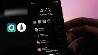 lock screen notifications sileo tweak | dopamine + palera1n ios 15 - 16 #iphone