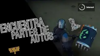 MISI&Oacute;N DE XP | ENCUENTRA PARTES DE AUTOS | FORTNITE (C2S5)