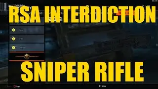 Call Of Duty Black Ops 3 Multiplayer - (RSA Interdiction Sniper Rifle) (BO3 Multiplayer)