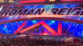 Roman Reigns WrestleMania 38 Entrance Live