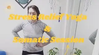 30 Minute Stress relief and somatic yoga flow. 🧘🏻&zwj;♀️✨🥱✌🏻