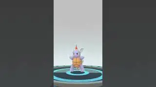 Shiny Party Hat Squirtle-Wartortle-Blastoise Pokemon Go 7th Anniversary
