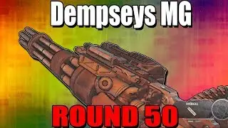 DEMPSEYS MACHINE GUN ON ROUND 50 - Black Ops 4 Zombies