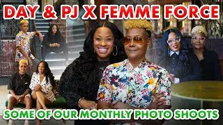 Day and PJ x FemForce Photoshoot Vlog | Monthly Content Shoots for Creators