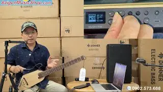 Review Chi Tiết Guitar Donner Hush-I Pro
