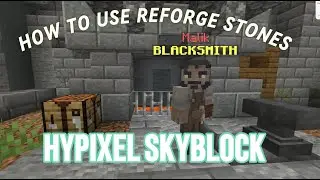 How to use a reforge stone-Hypixel Skyblock