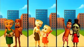 УГАДАЙТЕ НАСТОЯЩУЮ ГОЛОВУ БАЛЕРИНЫ часть №4 garry's modnew update short#garrysmod#zoonomaly#roblox