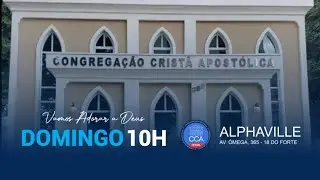 Culto Online | Benção | Palavra | Hinos  Culto Ao Vivo Congregação Cristã Apostólica 25.01.26 - 10 H