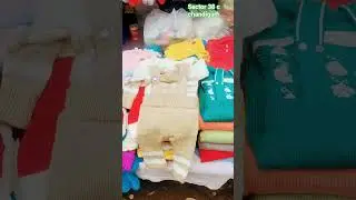 चंडीगढ़ का सबसे सस्ता ऊन बाजार #sector 38 c chandigarh  woolen market sabse sasti wool market