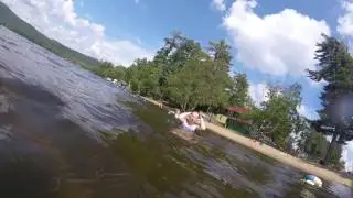 Swimming in Fourth Lake