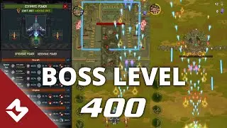 Boss Level 400 - Maya - 1945 Air Force Game (Easy, Medium, Hard)