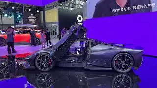 All New Geely & Baidu Jiyue Robo-X Electric Supercar Walkaround