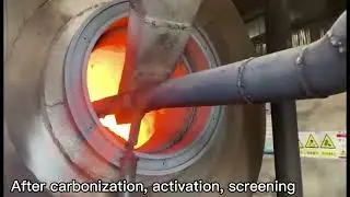 Coconut pellet activated carbon