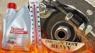 Technol Platinum 5W30 Как масло эффективно защищает двигатель? 100 &deg; С