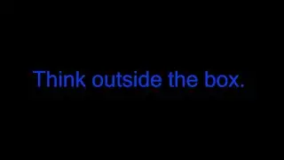 Think Outside The Box | BYU Advertising Application