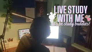 12 hours Live study With Me | UPSC | 55/5 Pomodoro ⏰️ | Rain Sound ⛈️