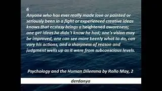 Psychology and the Human Dilemma by Rollo May, 2