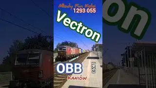 Vectron 1293 055 w Kaniowie #vectron #obb #kani&oacute;w #lk93 #rp1 #kolej #trainspotting #pociąg #foryou