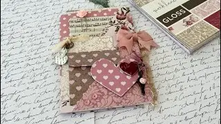 ⭐️ Make An Easy Multi Pocket Folder ⭐️ TUTORIAL | No Measuring Required | 6x8 Paper