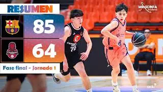 Bar&ccedil;a - Casademont Zaragoza (85 - 64) RESUMEN | Minicopa Endesa Valencia 2026