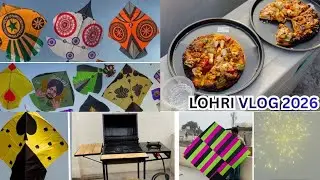 Lohri vlog 2026🪁❤️| KITE VLOG ! 6 TAWA KITE😱! |Harshit pb vlog