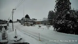 山形県長井市勧進代県道11号ライブカメラ Yamagata Nagai Live camera.world.cam