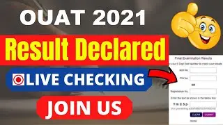 OUAT 2021 Result (Declared) - Check Your OUAT 2021 Result Here