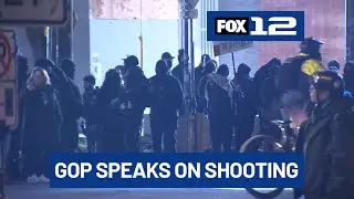 Latest: Oregon GOP leaders speak after CBP shooting; PPB officer reassigned after protest video