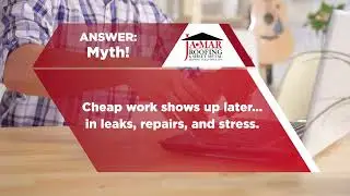 Monday Roofing Myth: 