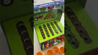 Veggie Farm Sorting Set!  #kidstoys #learningresources #kidsactivities #stem #finemotorskills